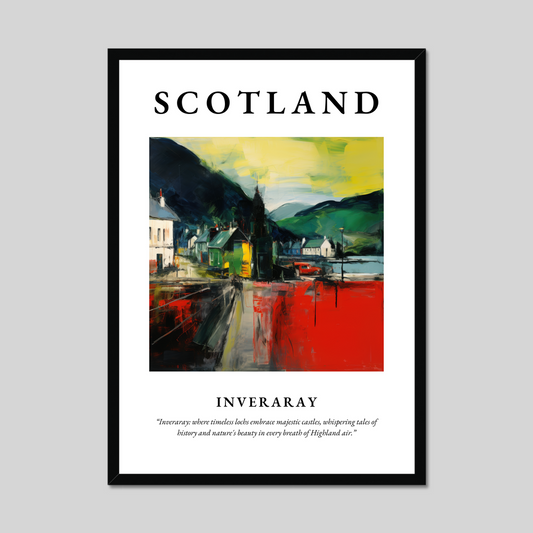 Poster of Inveraray, Scotland.