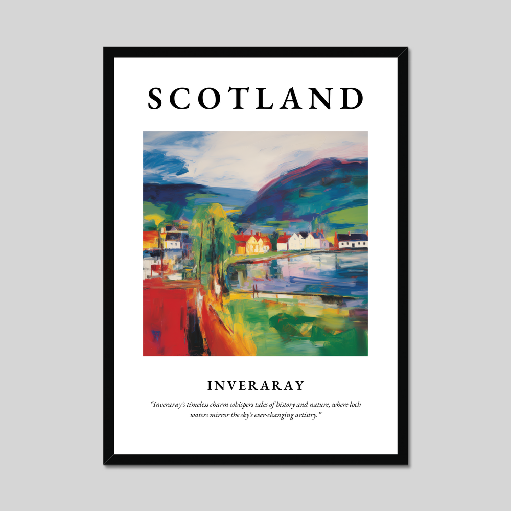 Poster of Inveraray, Scotland.