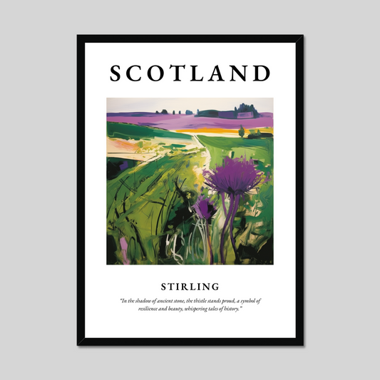 Poster of Stirling, Scotland.