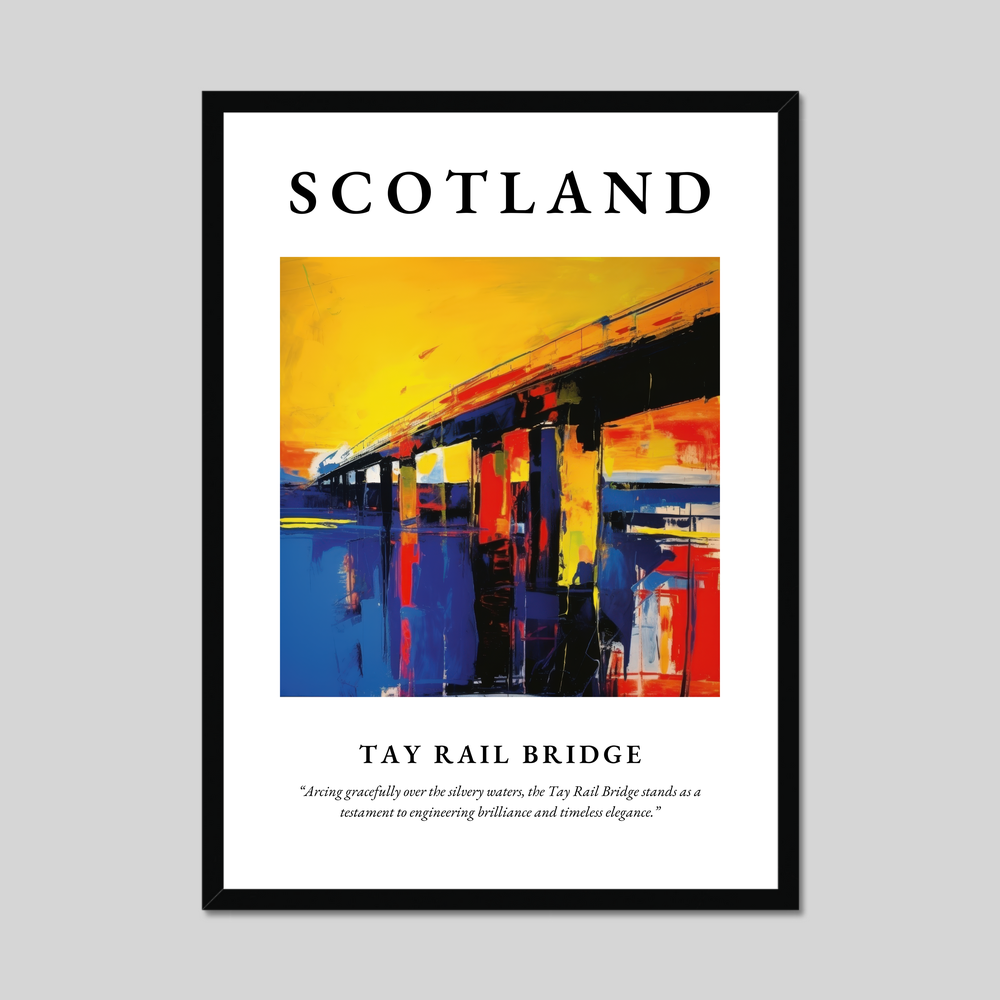 Poster of Tay Rail Bridge, Scotland.