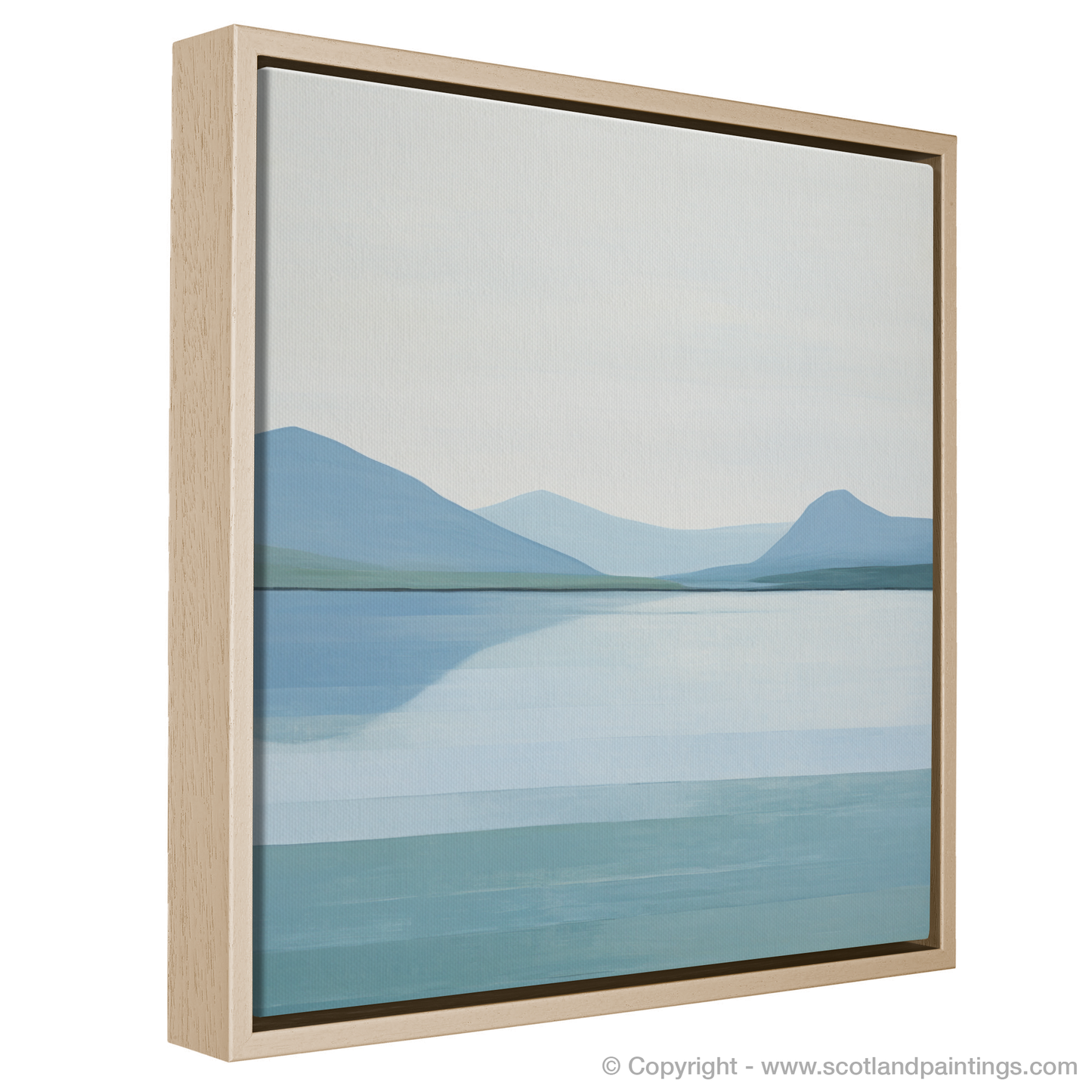 Serenity of River Awe: An Abstract Ode to Argyll and Bute's Waterscape