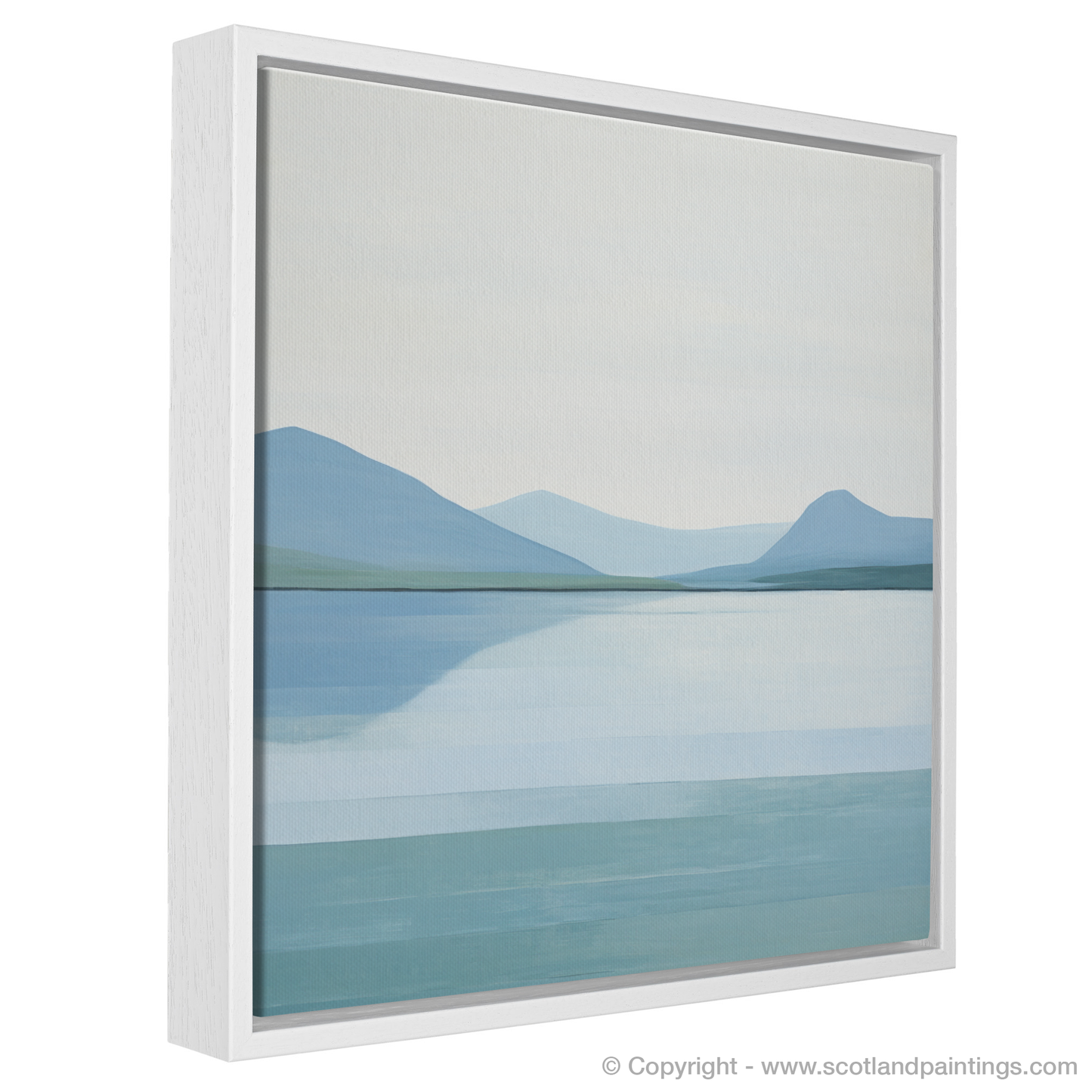 Serenity of River Awe: An Abstract Ode to Argyll and Bute's Waterscape