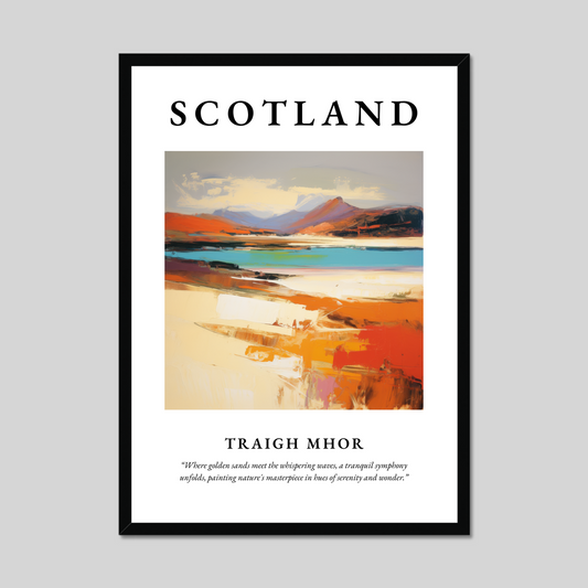 Poster of Traigh Mhor, Scotland.