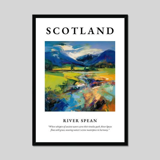 Poster of River Spean, Scotland.