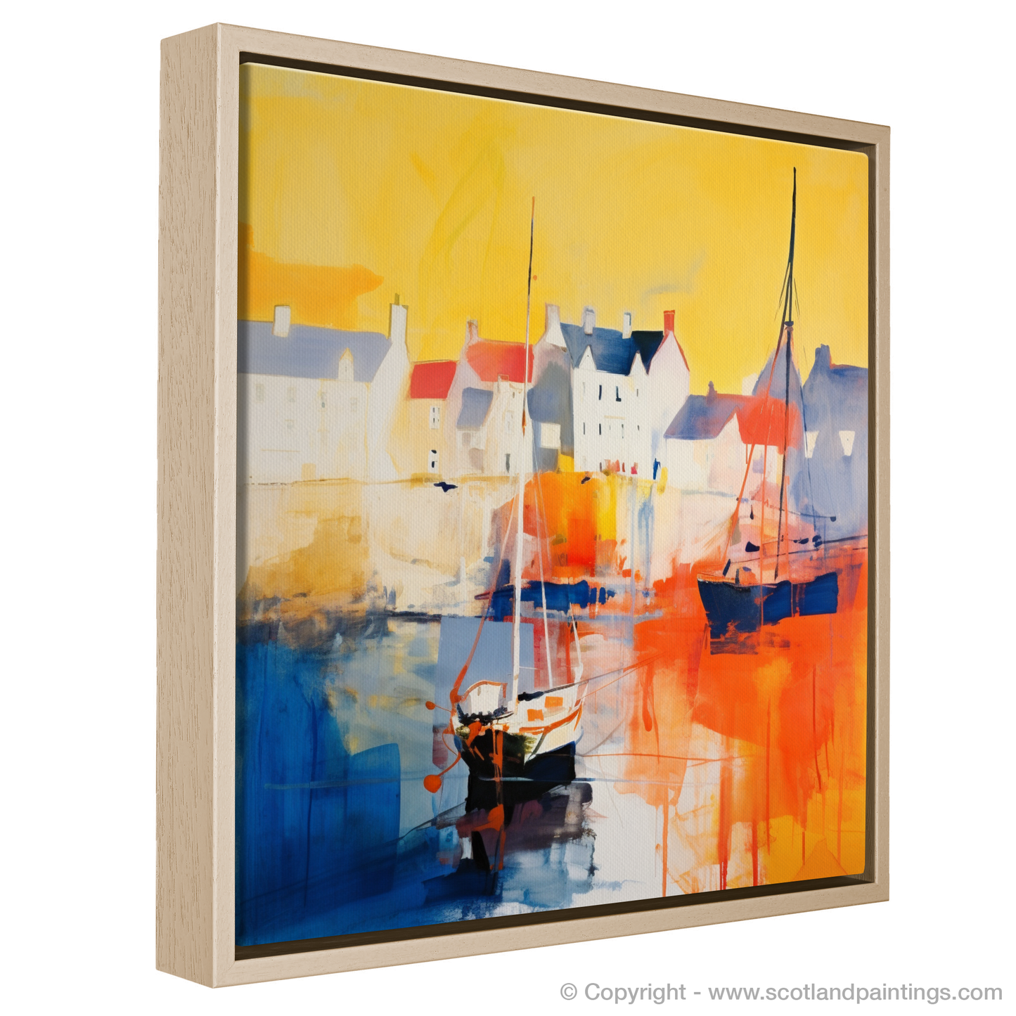 Golden Hour at St Monans Harbour: An Abstract Interpretation