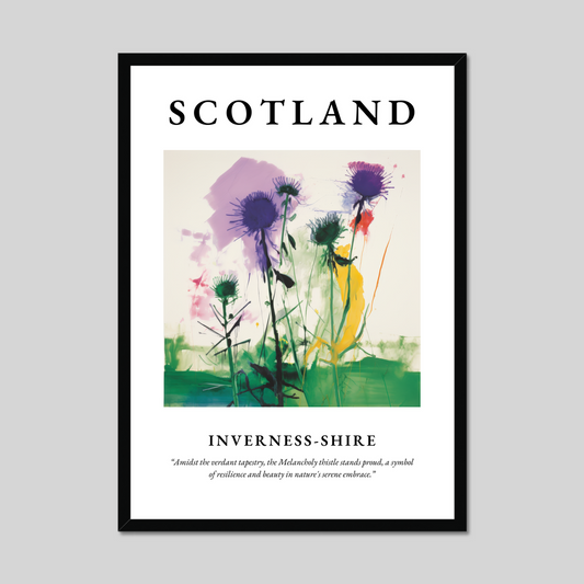 Poster of Inverness-shire, Scotland.