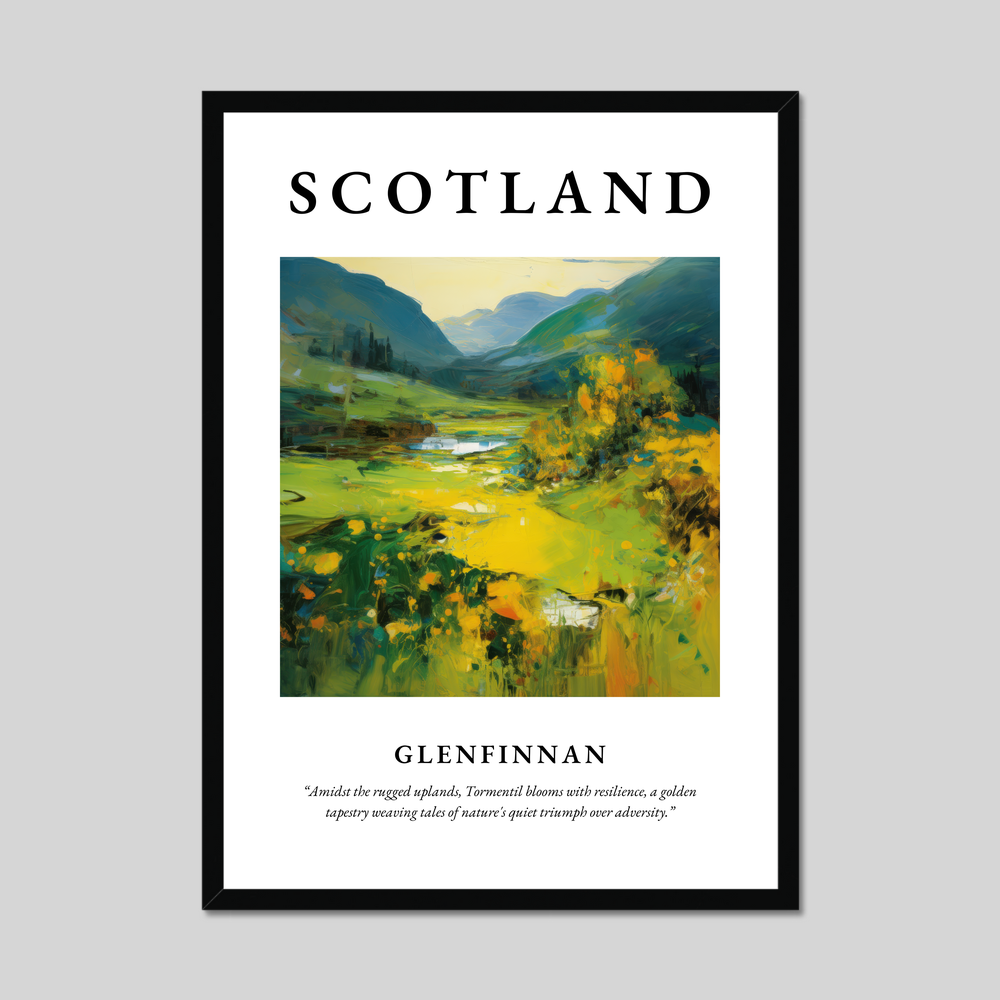 Poster of Glenfinnan, Scotland.