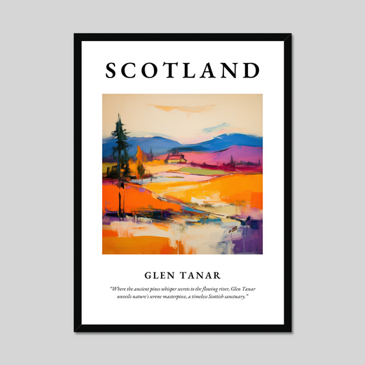 Poster of Glen Tanar, Scotland.