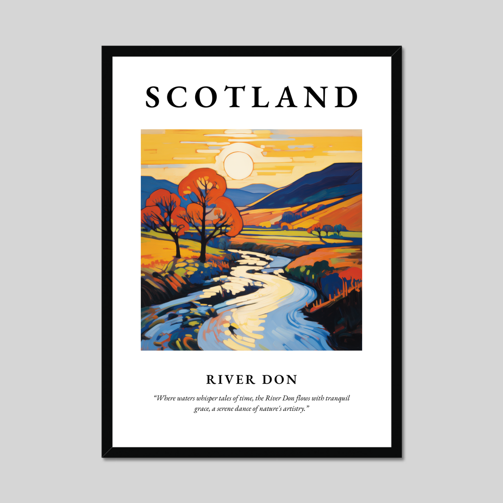 Poster of River Don, Scotland.