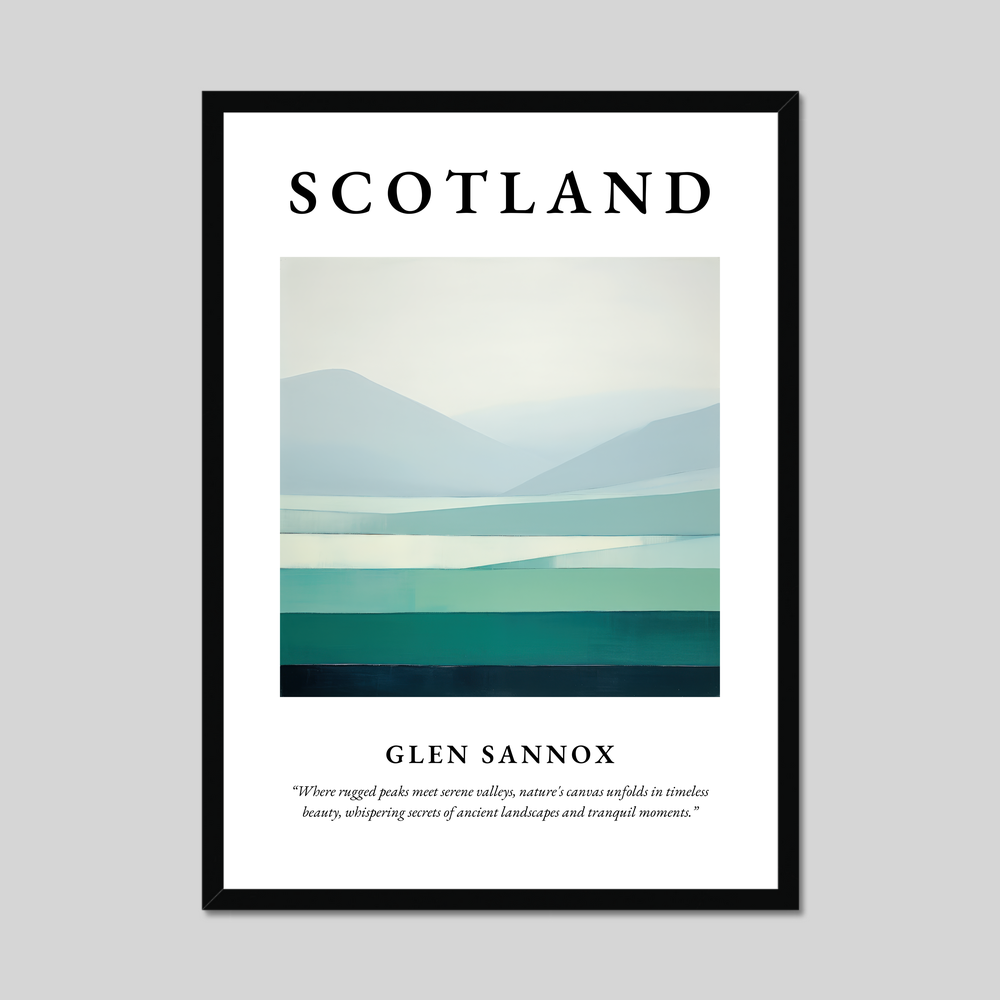 Poster of Glen Sannox, Scotland.