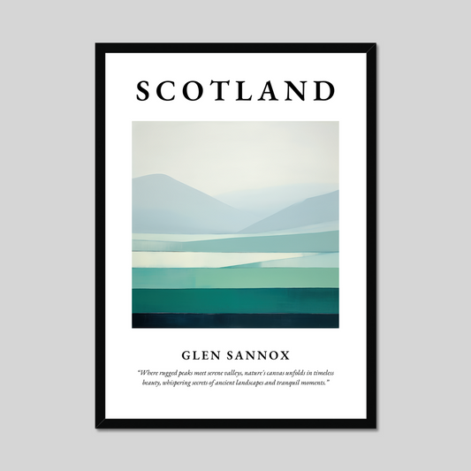 Poster of Glen Sannox, Scotland.