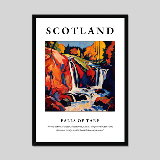 Poster of Falls of Tarf, Scotland.