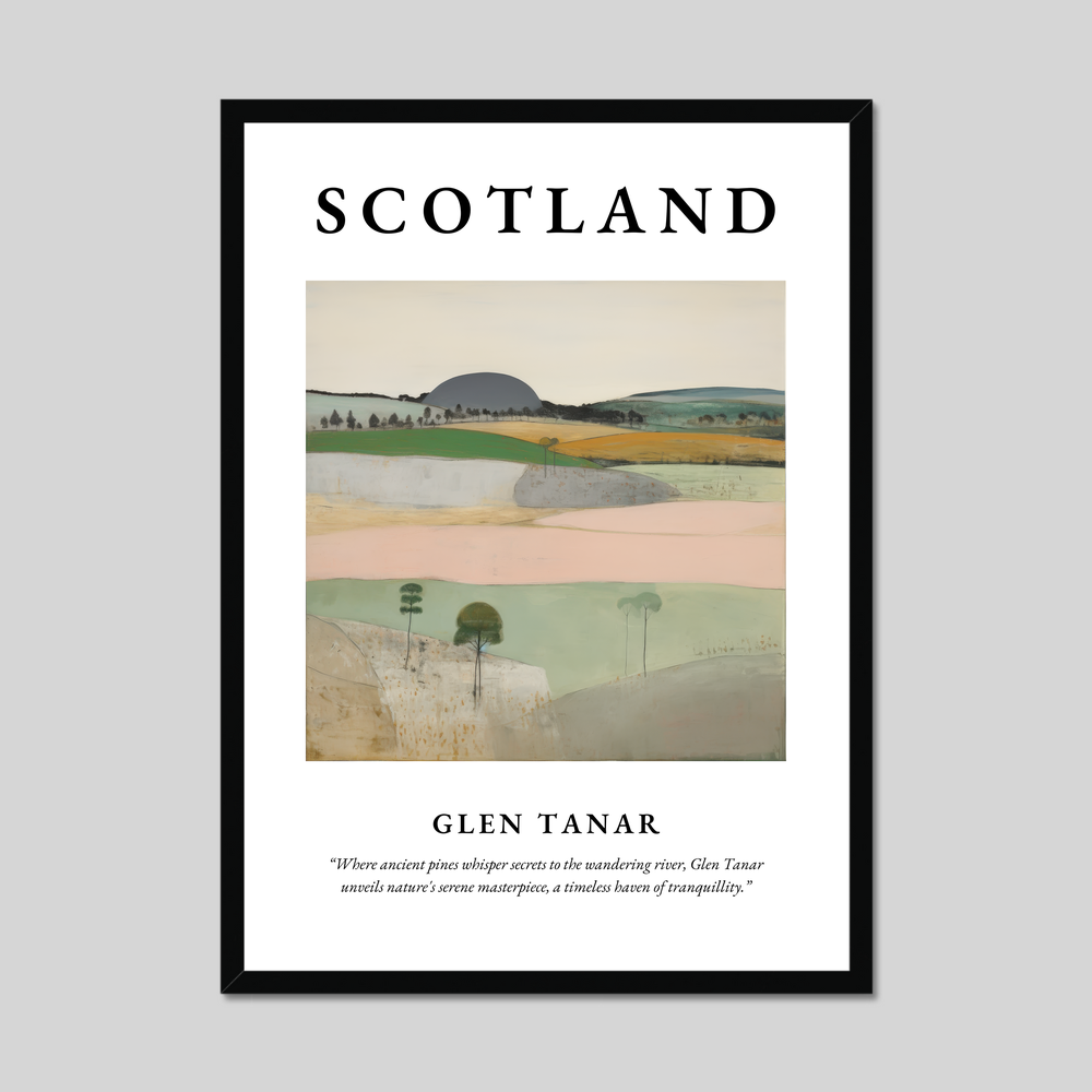 Poster of Glen Tanar, Scotland.