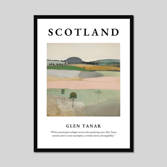 Poster of Glen Tanar, Scotland.