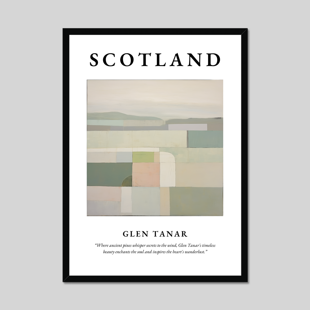 Poster of Glen Tanar, Scotland.