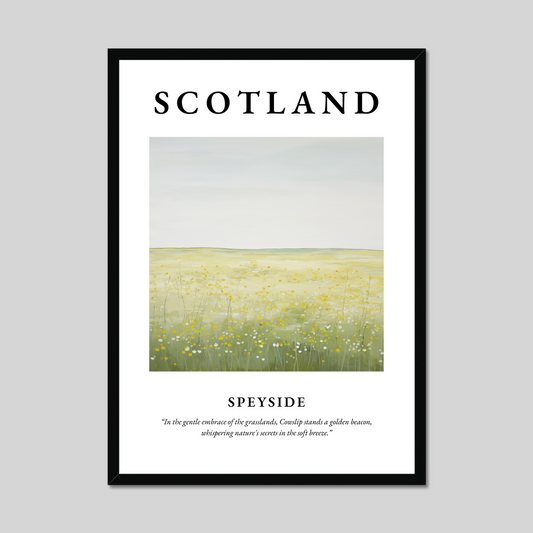 Poster of Speyside, Scotland.