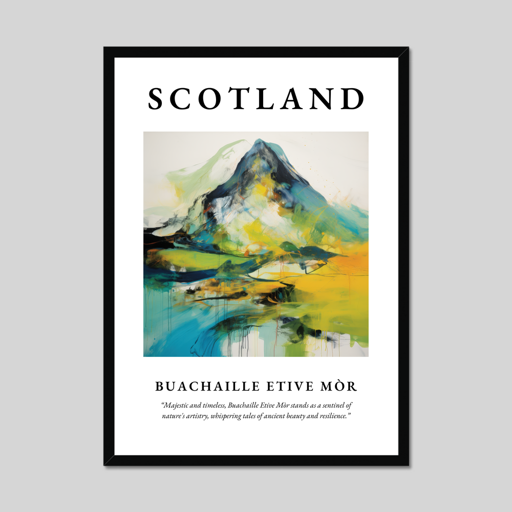 Poster of Buachaille Etive Mòr, Scotland.