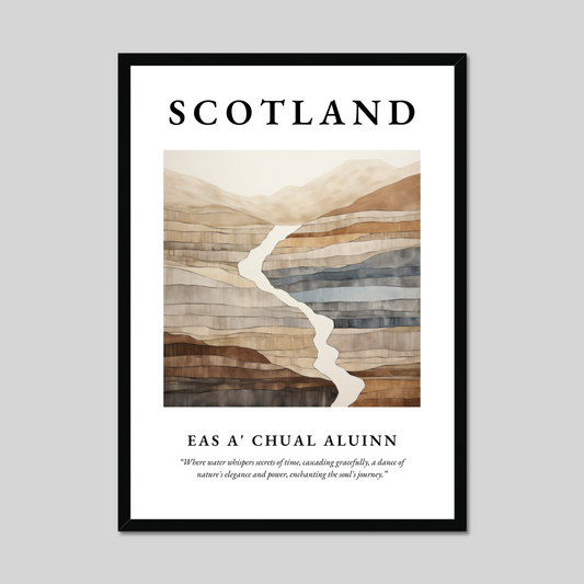 Poster of Eas a' Chual Aluinn, Scotland.