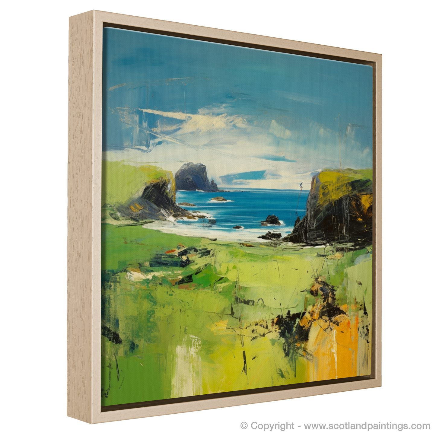 Isle of Lewis: An Abstract Expressionist Rhapsody