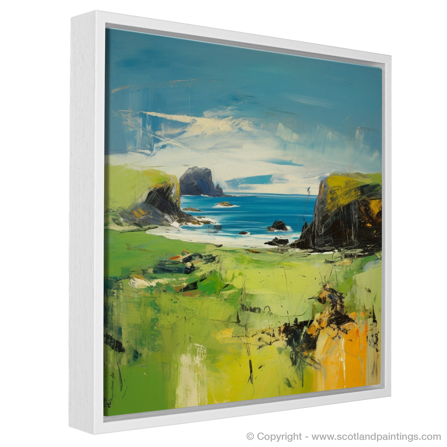 Isle of Lewis: An Abstract Expressionist Rhapsody