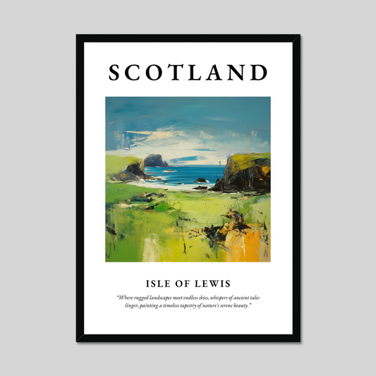 Poster of Isle of Lewis, Scotland.