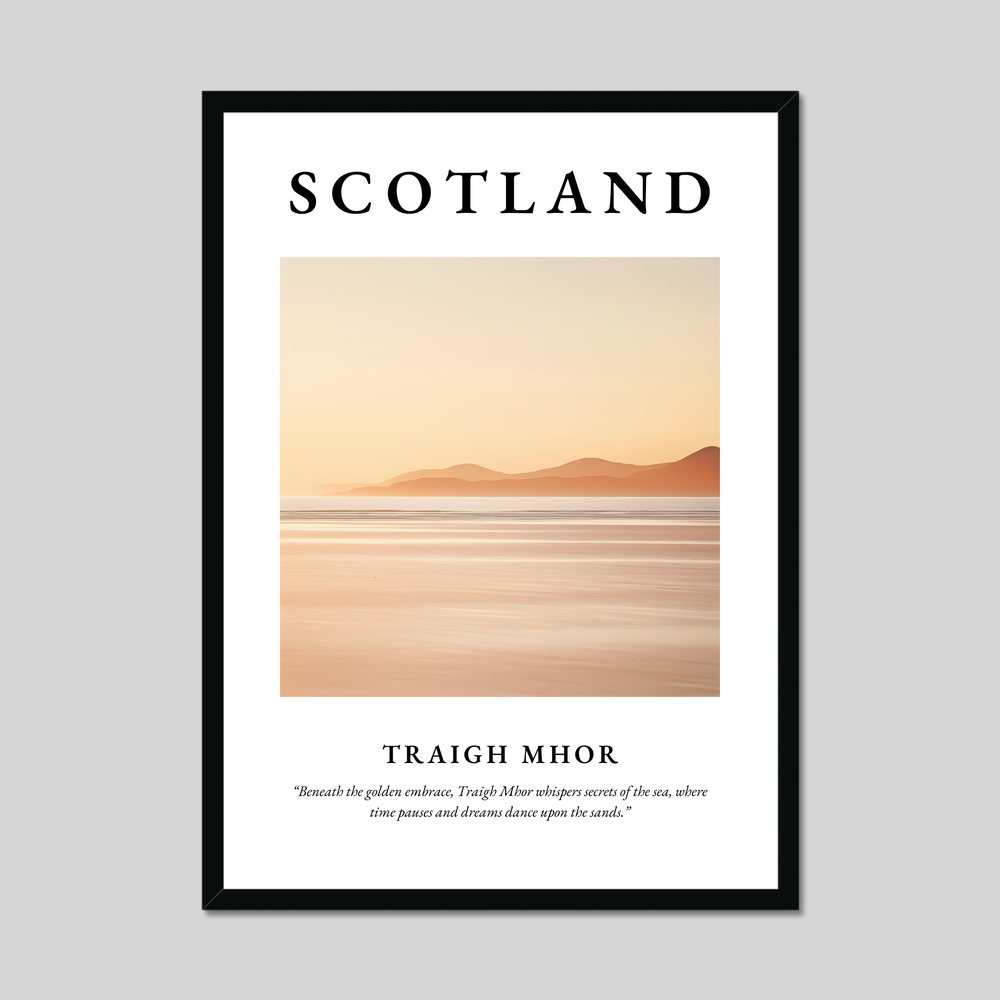 Poster of Traigh Mhor, Scotland.