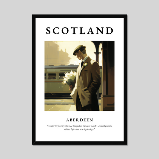 Poster of Aberdeen, Scotland.