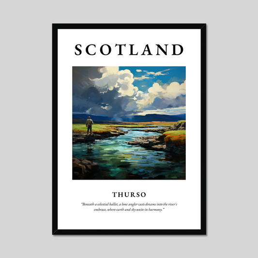 Poster of Thurso, Scotland.