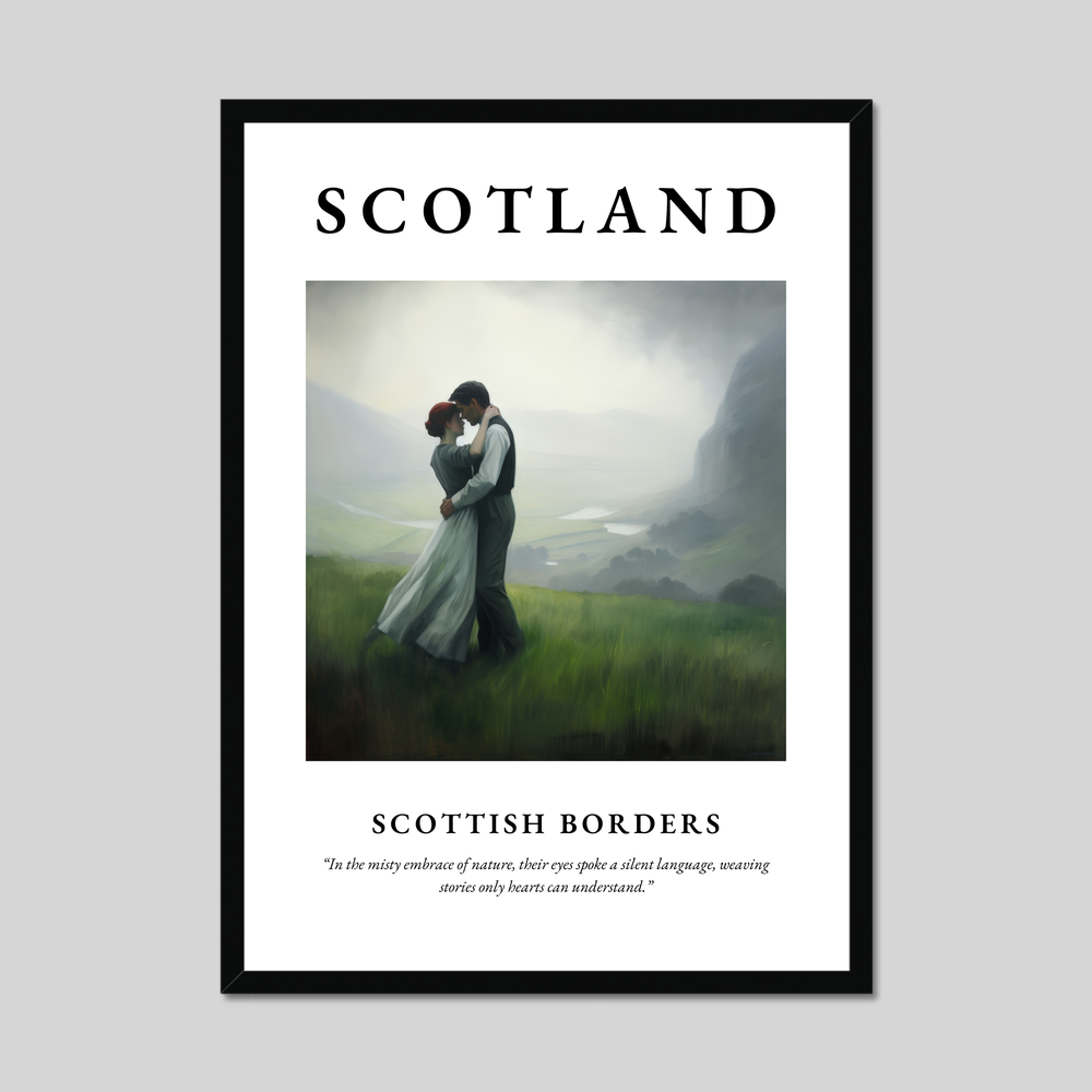 Poster of Scottish Borders, Scotland.