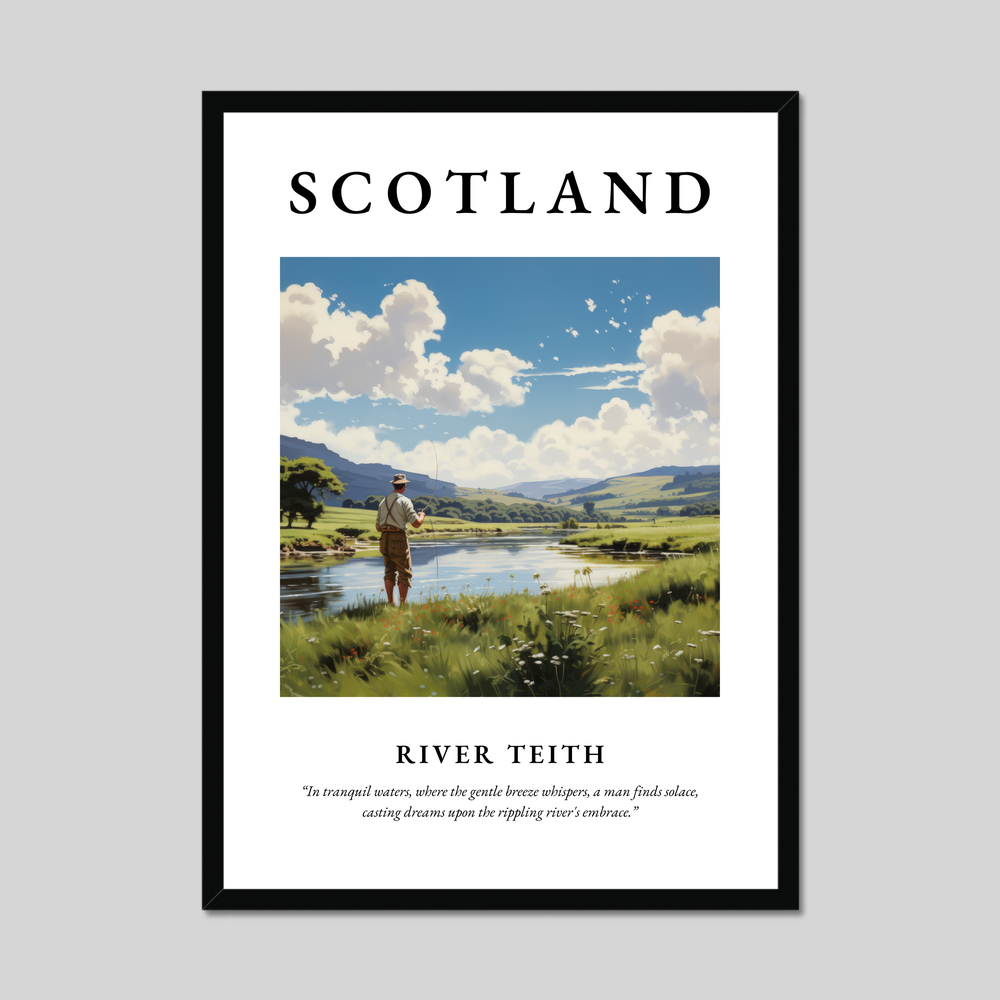 Poster of River Teith, Scotland.