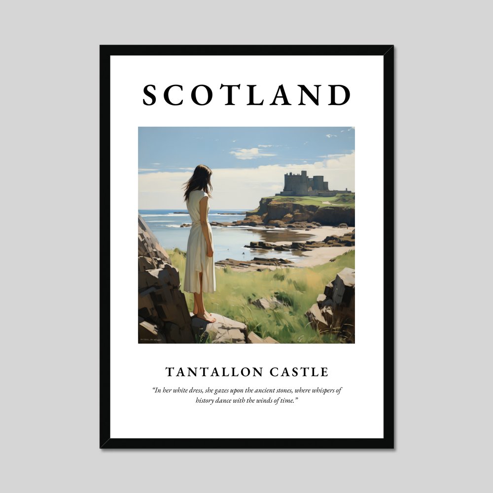 Poster of Tantallon Castle, Scotland.