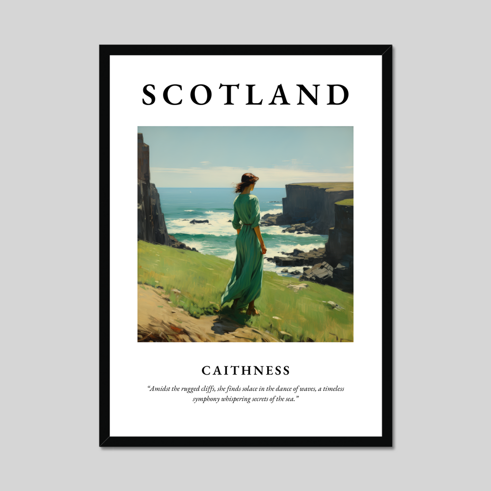 Poster of Caithness, Scotland.