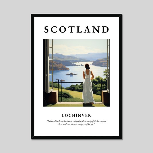 Poster of Lochinver, Scotland.