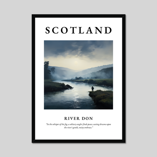 Poster of River Don, Scotland.