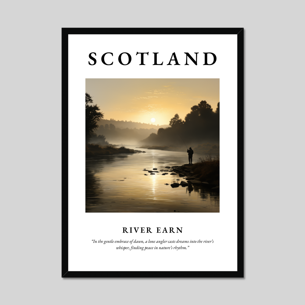 Poster of River Earn, Scotland.