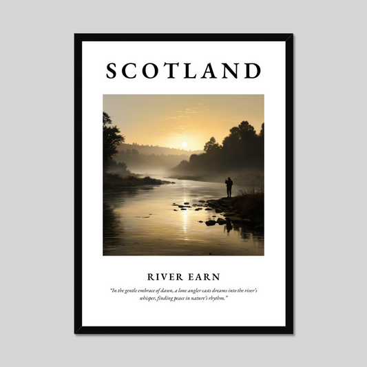 Poster of River Earn, Scotland.