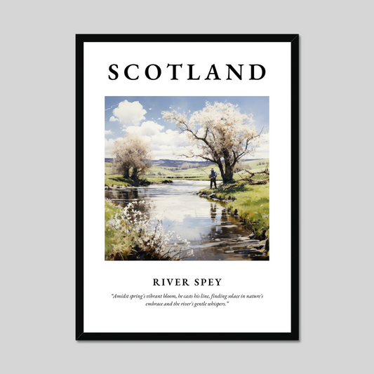 Poster of River Spey, Scotland.