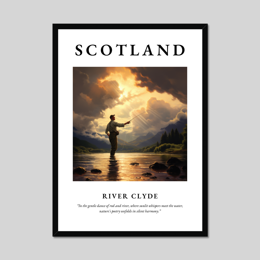 Poster of River Clyde, Scotland.