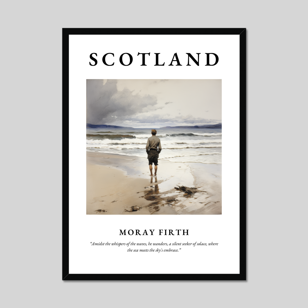 Poster of Moray Firth, Scotland.