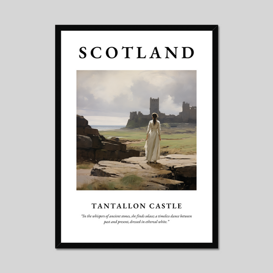 Poster of Tantallon Castle, Scotland.