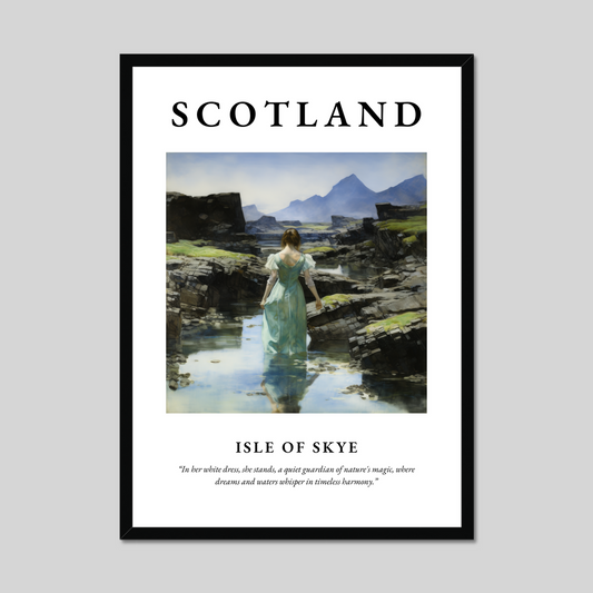 Poster of Isle of Skye, Scotland.