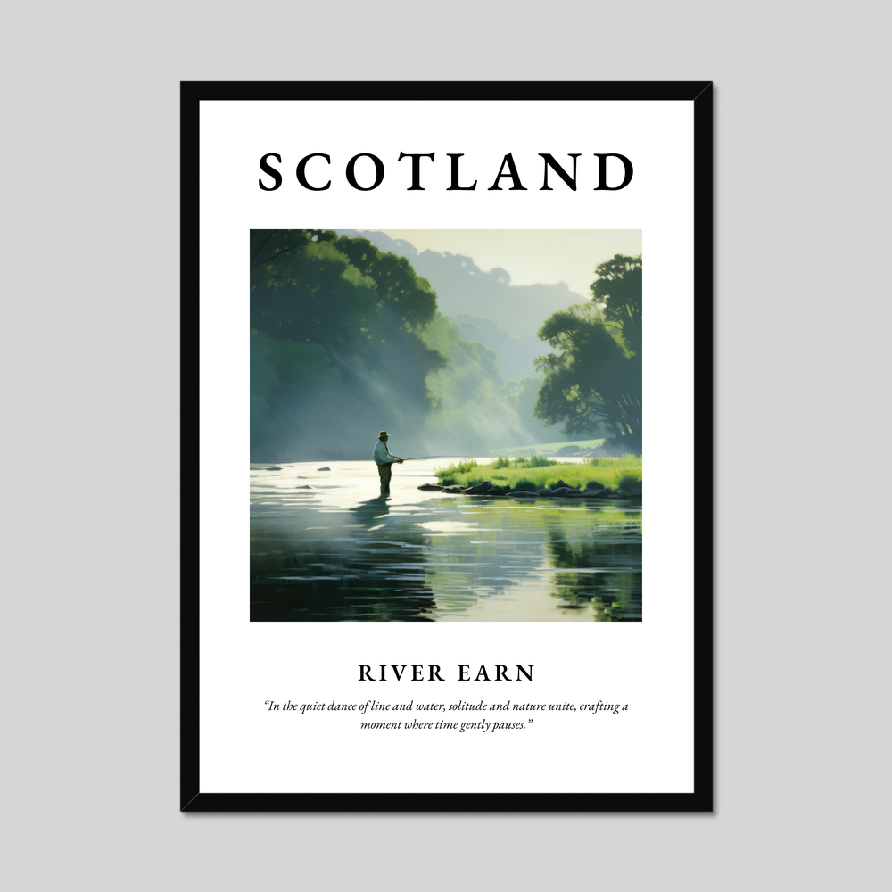 Poster of River Earn, Scotland.