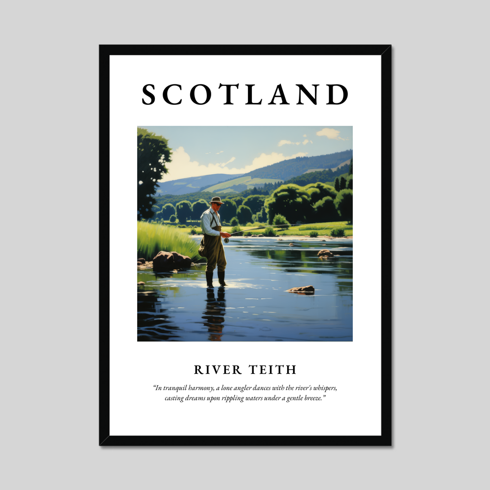 Poster of River Teith, Scotland.