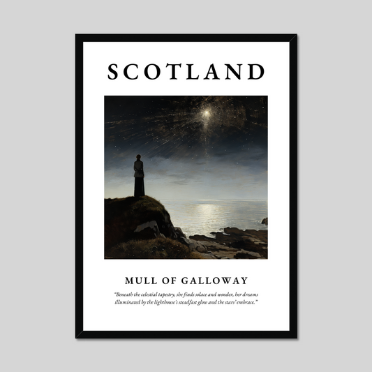 Poster of Mull of Galloway, Scotland.