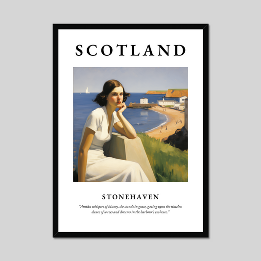 Poster of Stonehaven, Scotland.