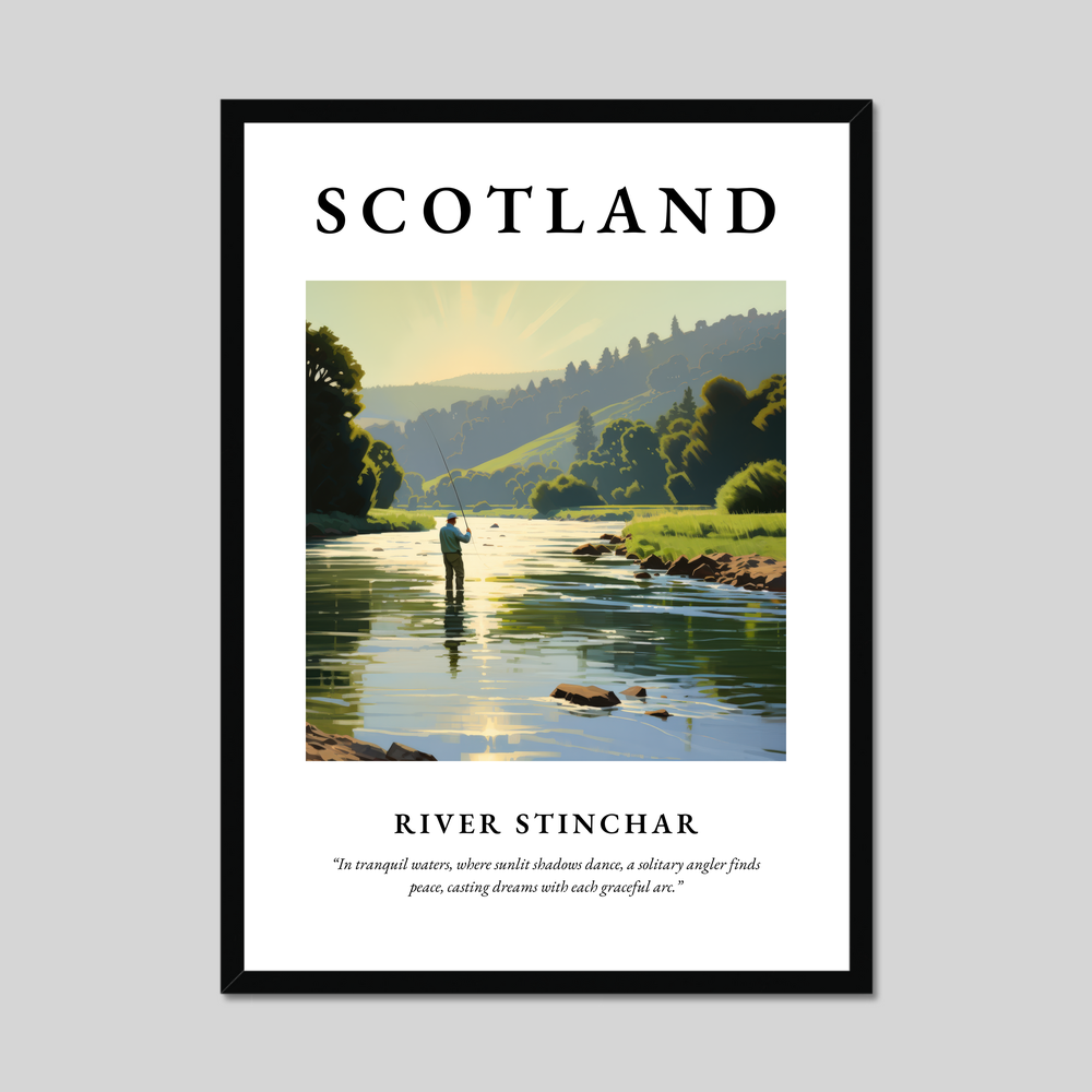 Poster of River Stinchar, Scotland.