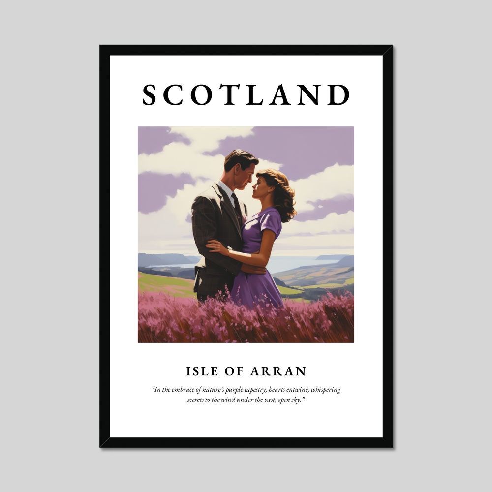 Poster of Isle of Arran, Scotland.