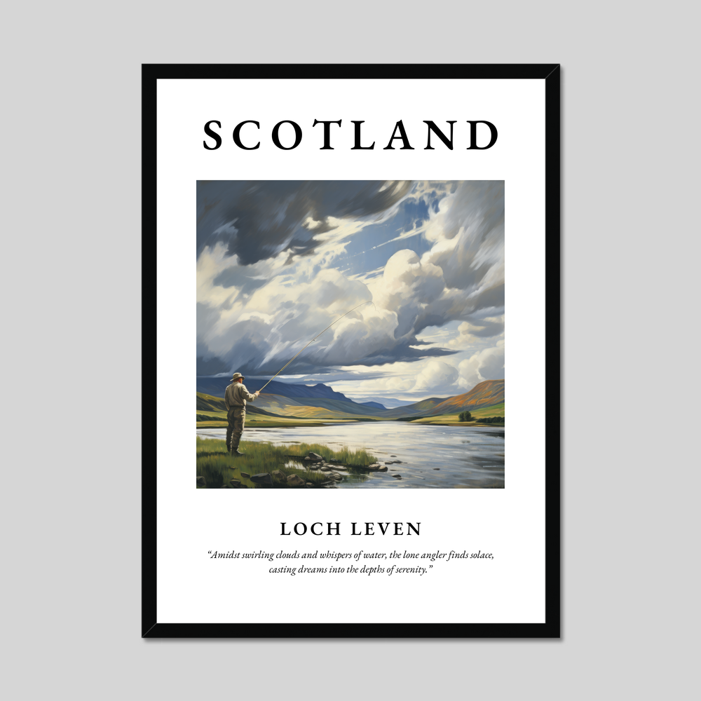 Poster of Loch Leven, Scotland.