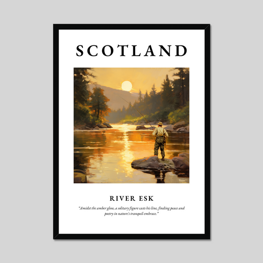 Poster of River Esk, Scotland.