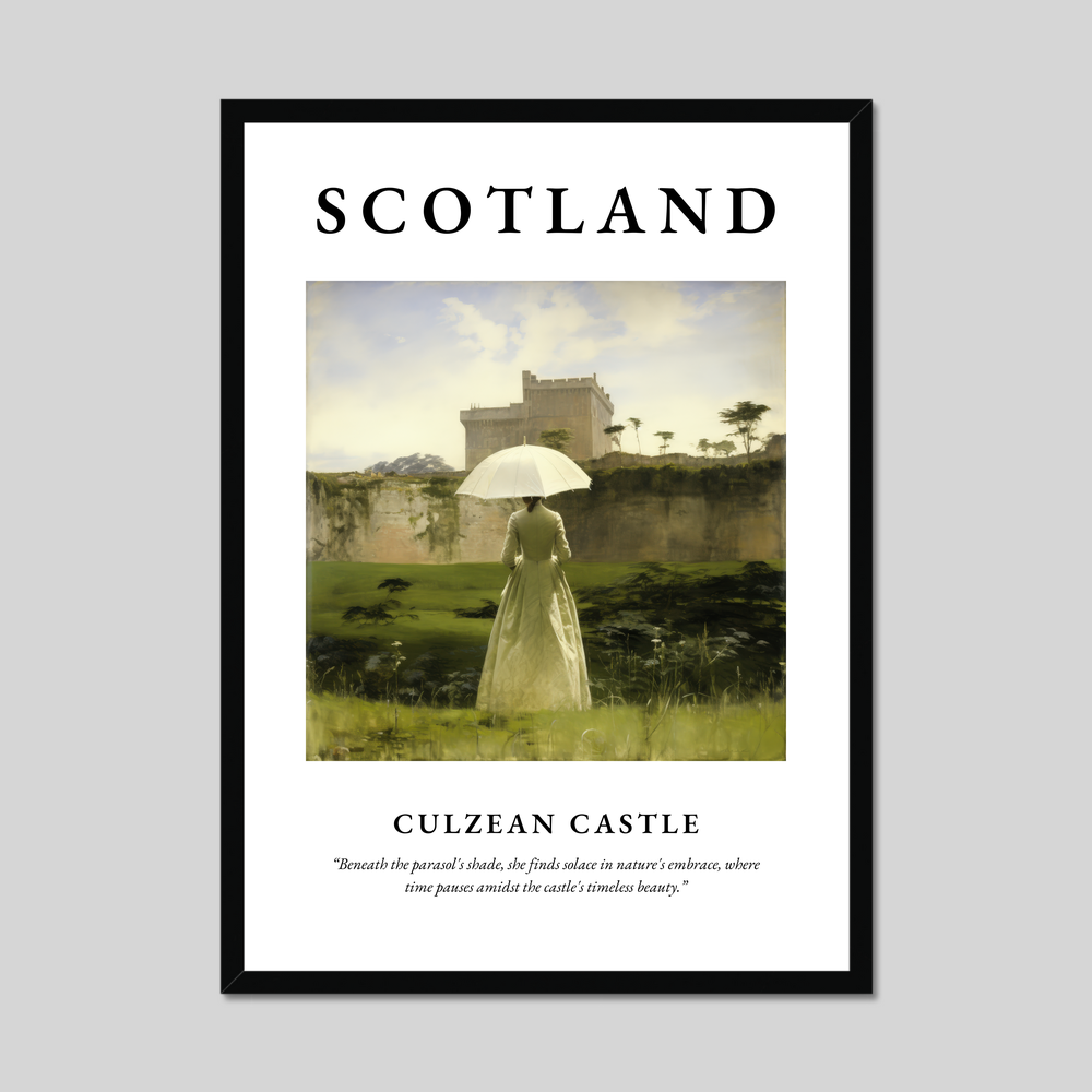 Poster of Culzean Castle, Scotland.